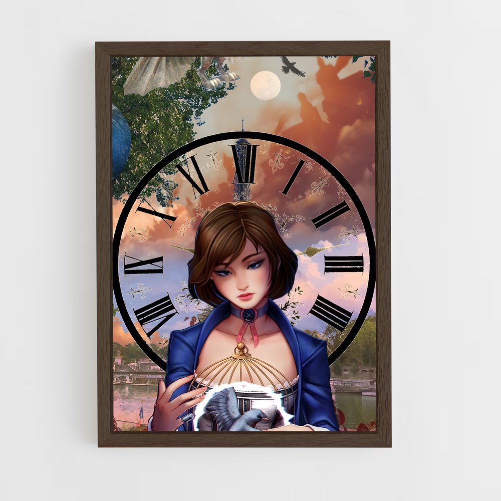 Poster L'Horloge d'Elizabeth – affiche Bioshock (vue 5)